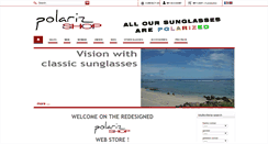 Desktop Screenshot of polariz-shop.com