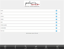 Tablet Screenshot of polariz-shop.com